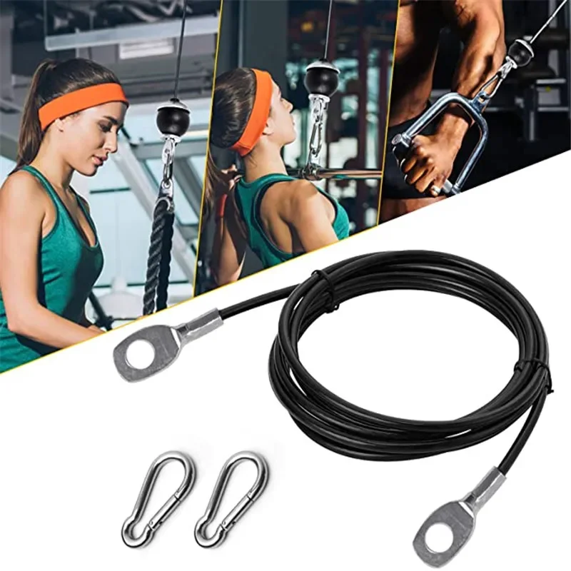 Lat Pulldown Cable - 2M-5M Tập Gym Cáp Dây Nặng