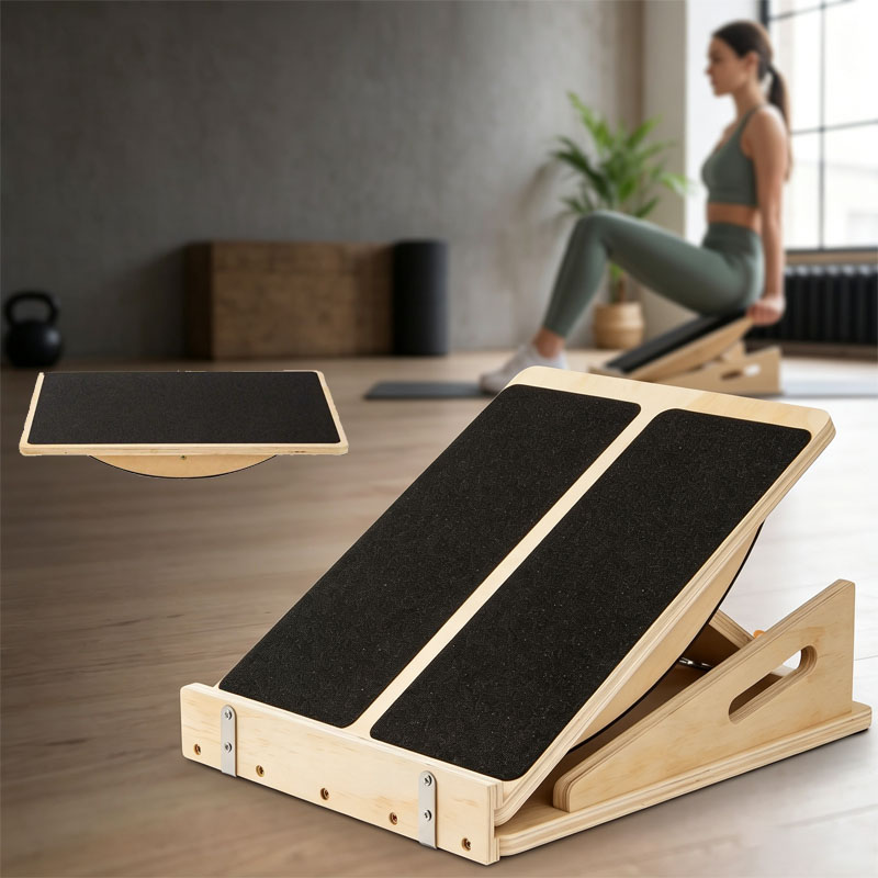 2‑in‑1 Wooden Balance Board &  - đánh giá và giá Leg Home Gym Workout