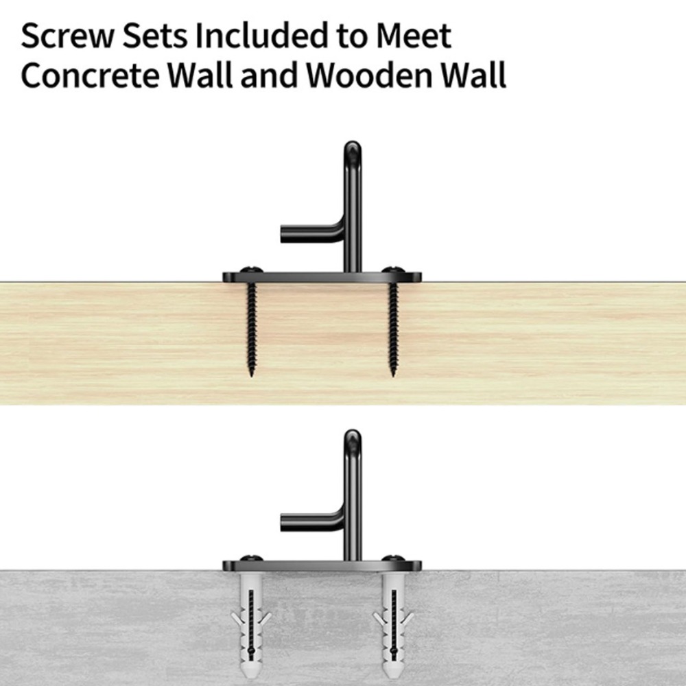 3Pcs Black Exercise Band Wall  - đánh giá và giá Home Gym Yoga