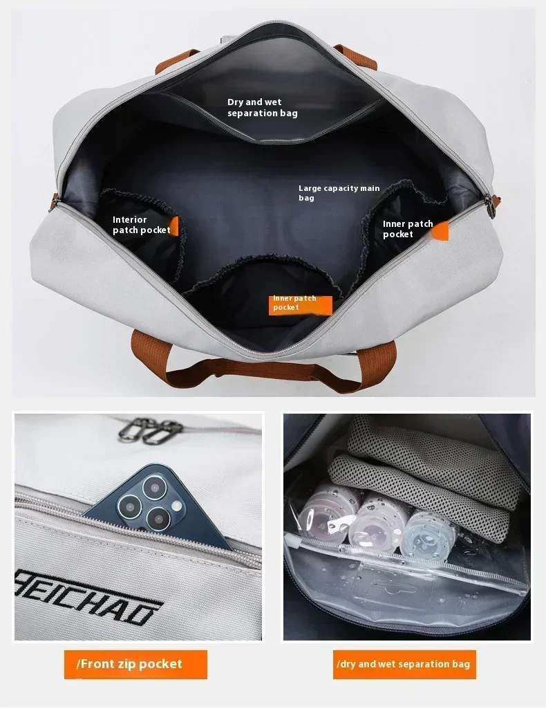 Large Capacity Travel Gym Bag  - đánh giá và giá Home Gym Portable