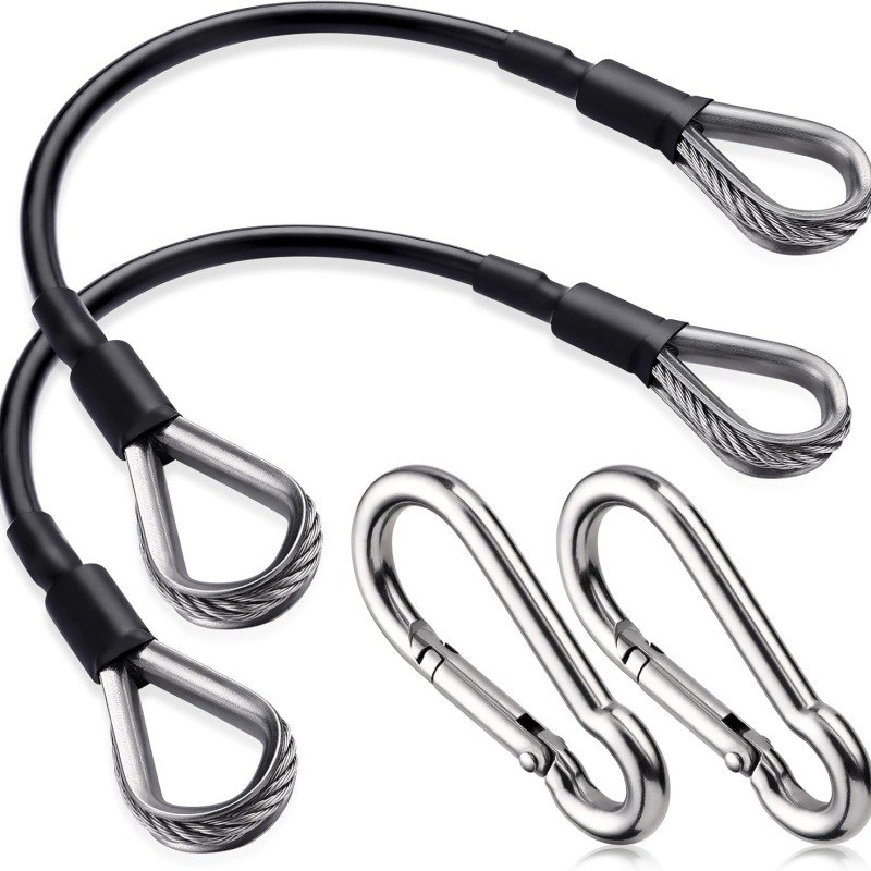 1/2Pcs 25cm Gym Cable Extensio - đánh giá và giá Lat Pulldown Cable