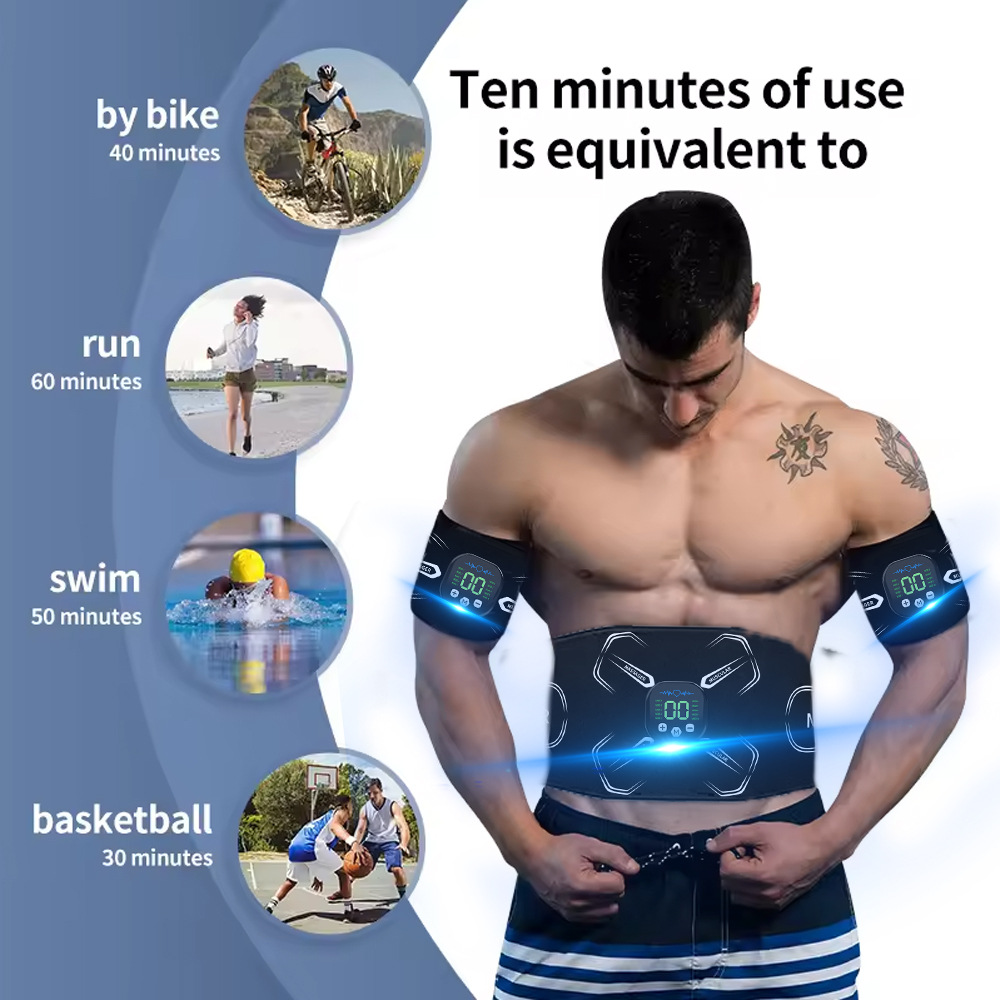 EMS Muscle Stimulator Abdomina - đánh giá và giá Leg Home Gym Workout