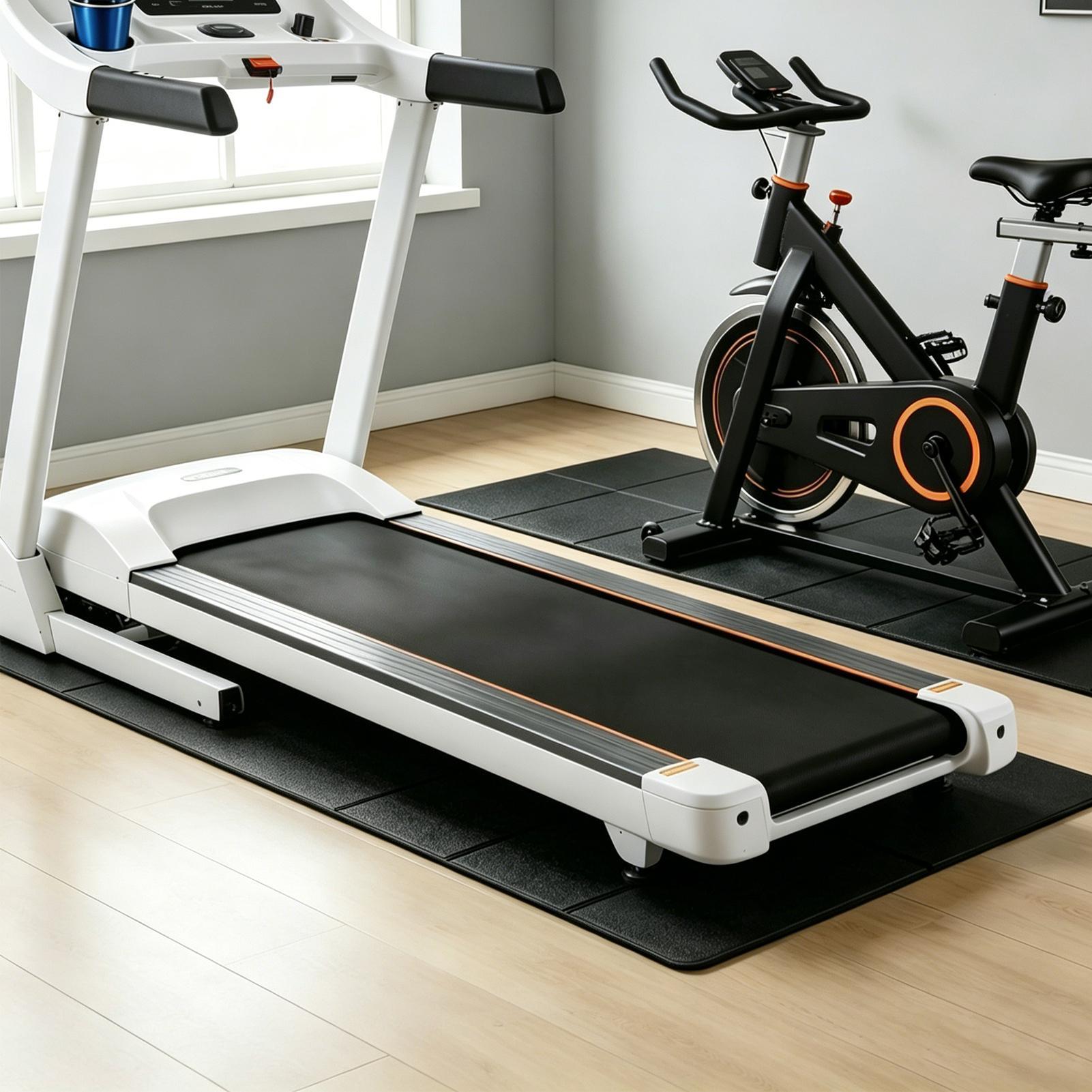 Under Treadmill Mat Heavy Duty - đánh giá và giá Home Gym Yoga