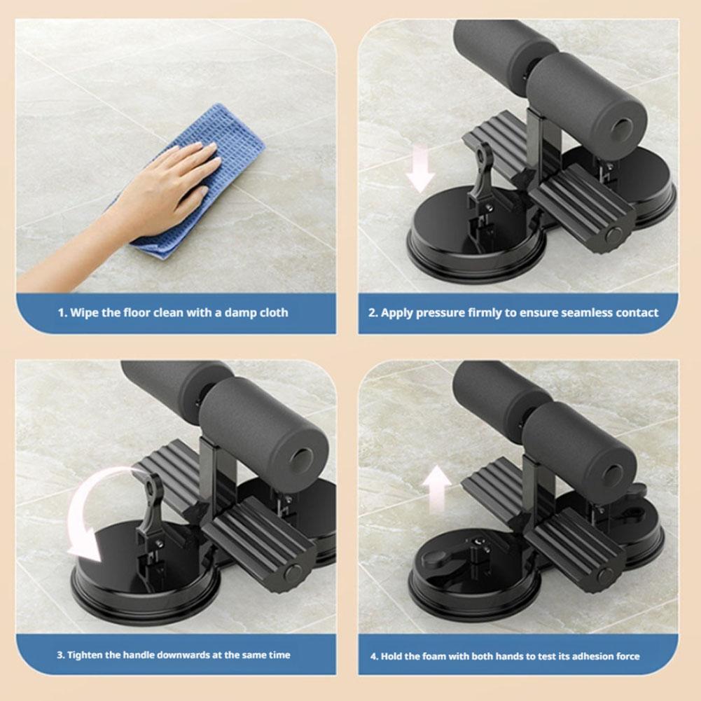 Double Suction Cup Sit Up Assi - đánh giá và giá Home Gym Routine