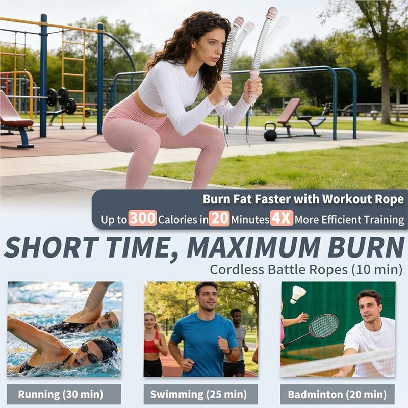 A64T-Ropeless Battle Ropes, Wo - đánh giá và giá Battle Rope Heavy